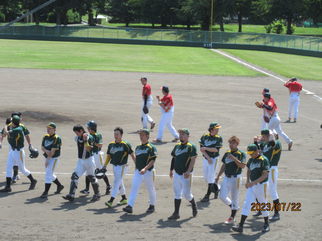 2023/07/22　野球の親善試合